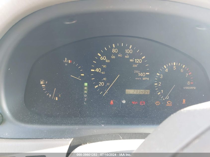 2000 Lexus Rx 300 300 VIN: JT6GF10U1Y0052889 Lot: 39801253