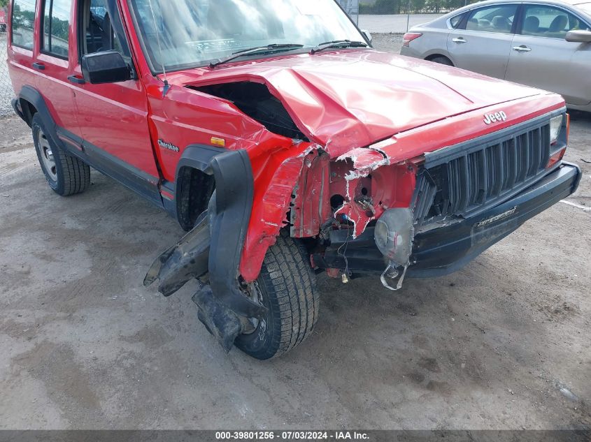 1996 Jeep Cherokee Sport/Classic VIN: 1J4FN68S6TL124064 Lot: 39801256