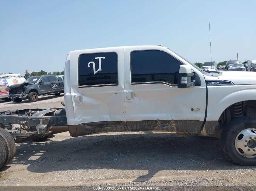 1FT8W3DT4FED66143 2015 Ford F-350 Lariat