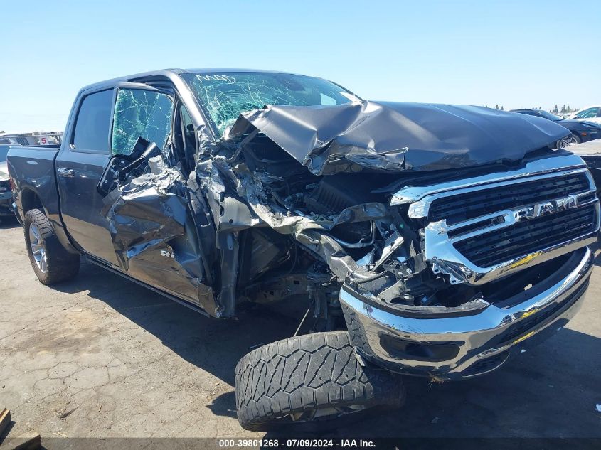 2019 Ram 1500 Big Horn/Lone Star 4X4 5'7 Box VIN: 1C6SRFFT6KN798939 Lot: 39801268