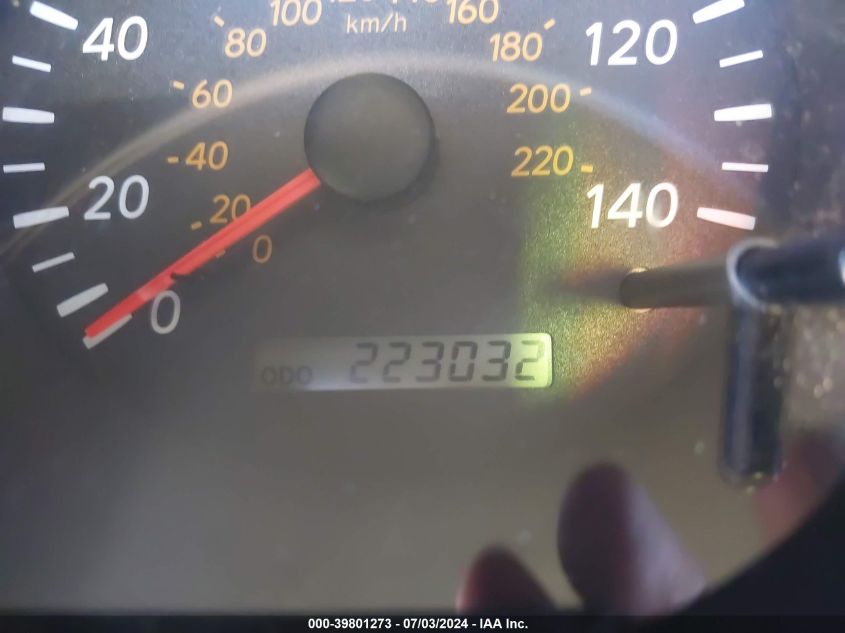 2002 Toyota Highlander Limited V6 VIN: JTEHF21A820068341 Lot: 39801273