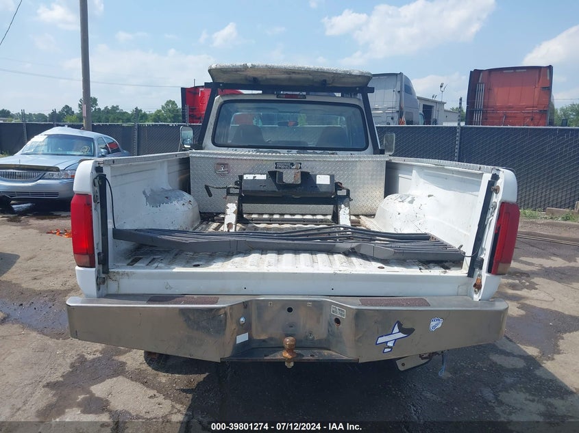 1996 Ford F250 VIN: 1FTHX26F2TEB01781 Lot: 39801274