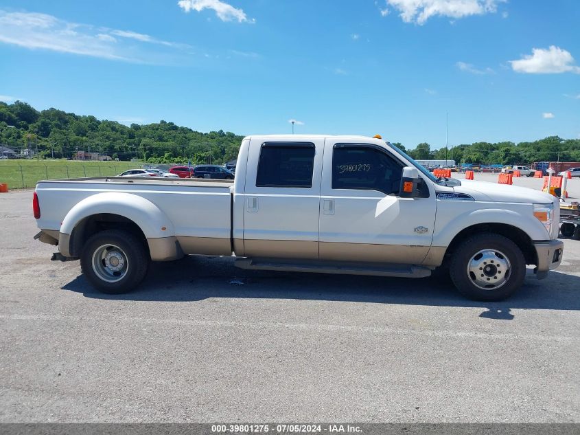 2011 Ford F350 Super Duty VIN: 1FT8W3CT7BEB80589 Lot: 39801275