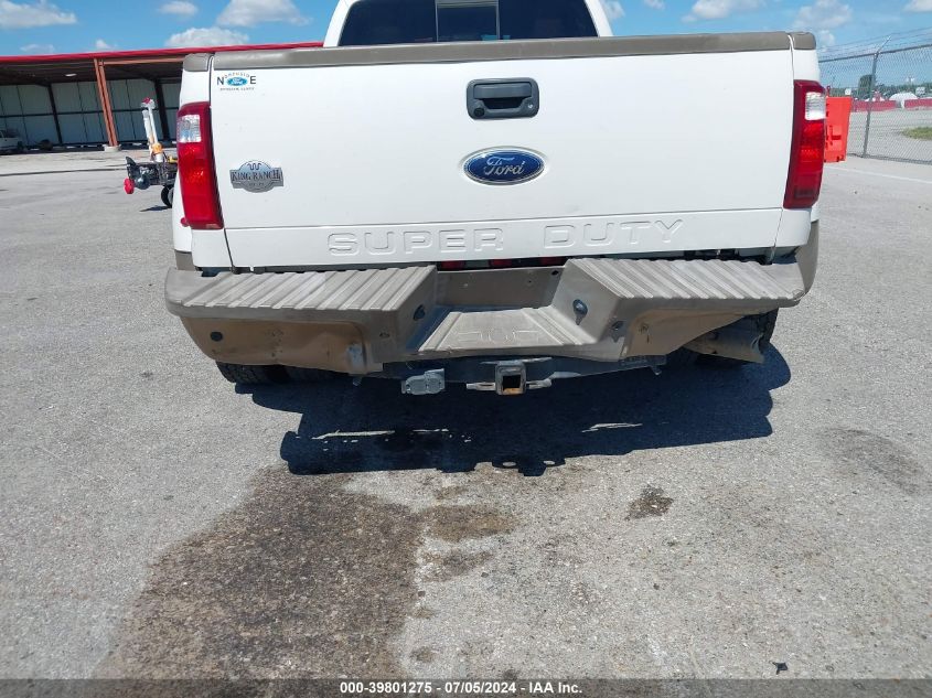 2011 Ford F350 Super Duty VIN: 1FT8W3CT7BEB80589 Lot: 39801275