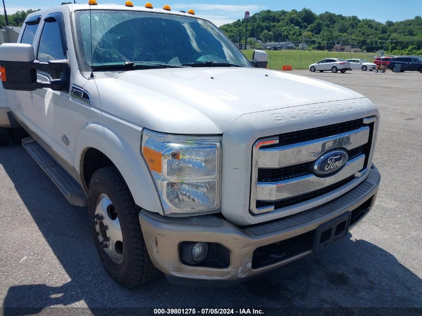 2011 Ford F350 Super Duty VIN: 1FT8W3CT7BEB80589 Lot: 39801275