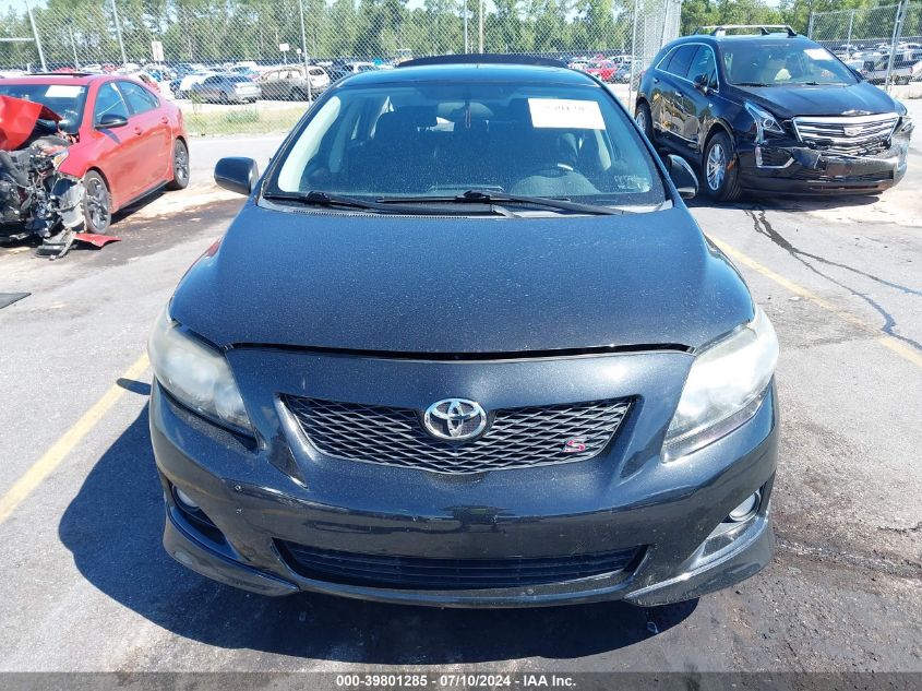2010 Toyota Corolla S VIN: 1NXBU4EE5AZ334944 Lot: 39801285