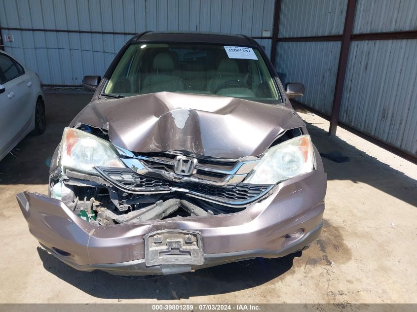 2010 Honda Cr-V Ex-L VIN: 5J6RE3H7XAL050863 Lot: 39801289