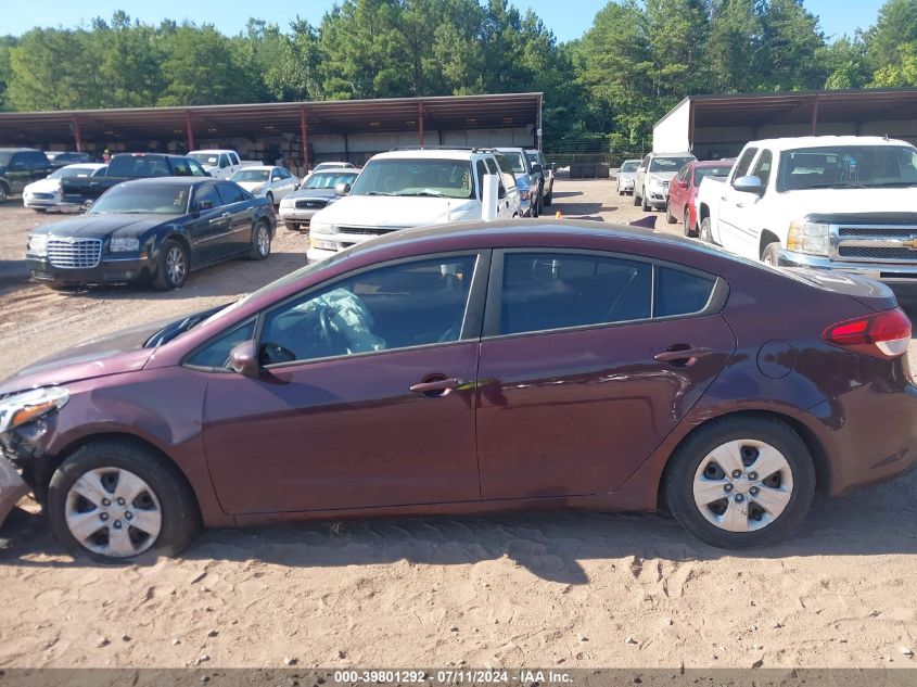 2017 Kia Forte Lx VIN: 3KPFK4A71HE138933 Lot: 39801292