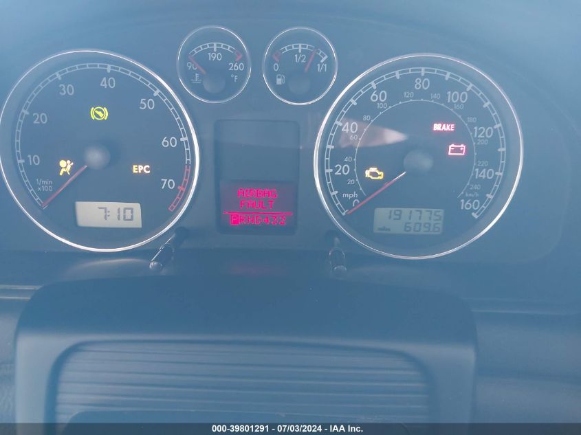 2003 Volkswagen Passat Gl VIN: WVWMD63B53E068503 Lot: 39801291