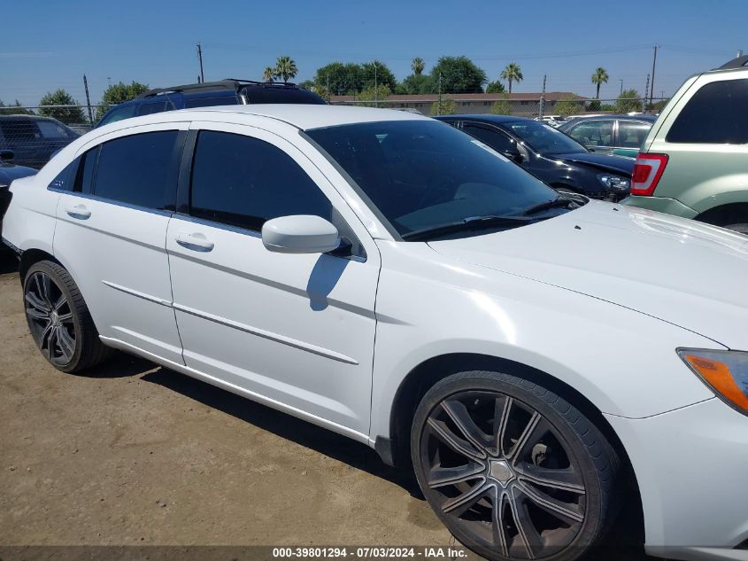 2012 Chrysler 200 Lx VIN: 1C3CCBAB7CN317284 Lot: 39801294