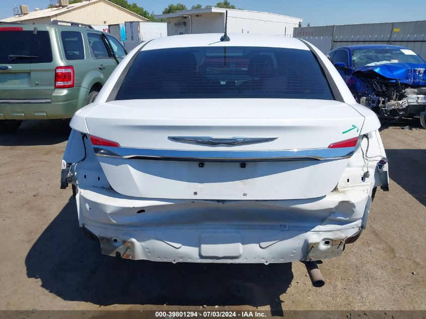 2012 Chrysler 200 Lx VIN: 1C3CCBAB7CN317284 Lot: 39801294