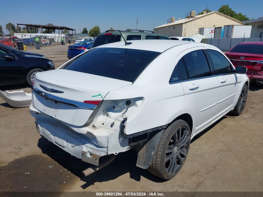 2012 Chrysler 200 Lx VIN: 1C3CCBAB7CN317284 Lot: 39801294