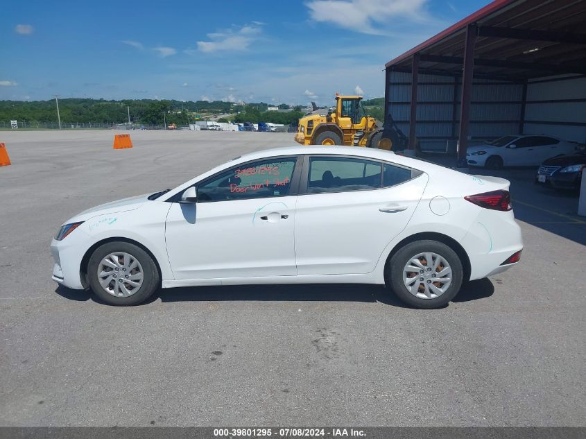 2019 Hyundai Elantra Se VIN: 5NPD74LF5KH425465 Lot: 39801295