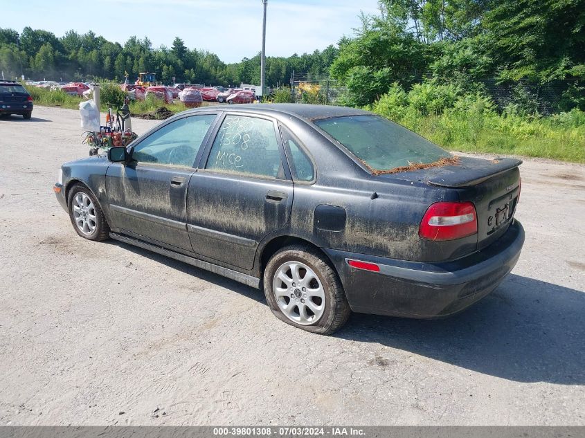 2002 Volvo S40 A VIN: YV1VS29562F801858 Lot: 39801308