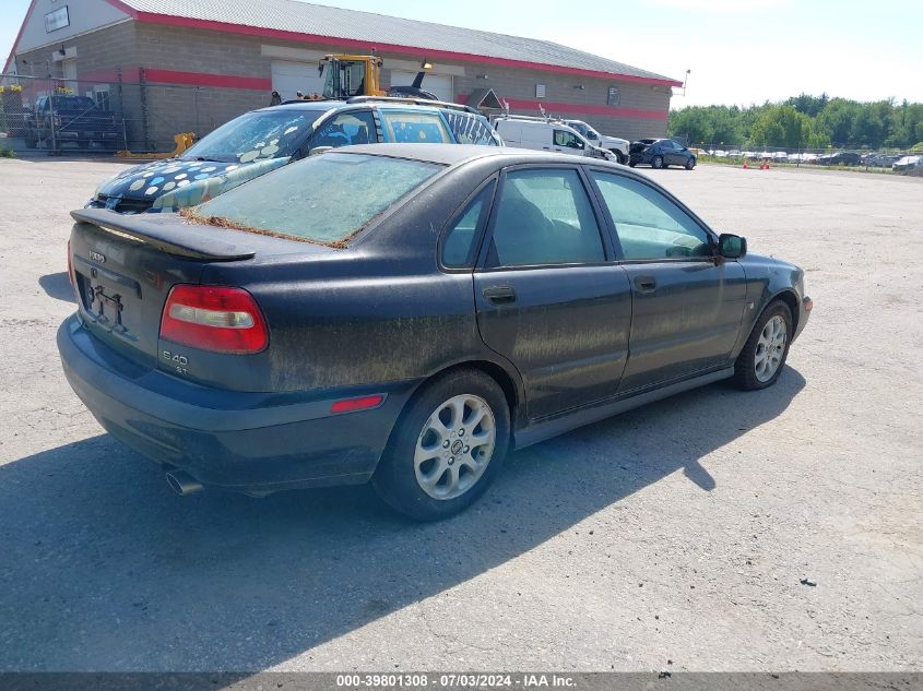 2002 Volvo S40 A VIN: YV1VS29562F801858 Lot: 39801308