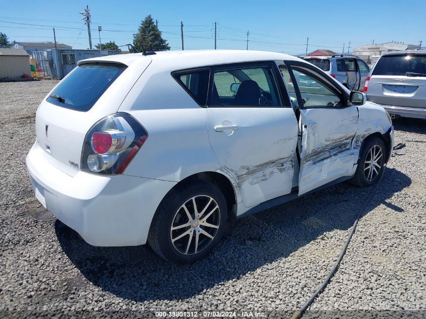 2009 Pontiac Vibe VIN: 5Y2SP678X9Z407884 Lot: 39801312