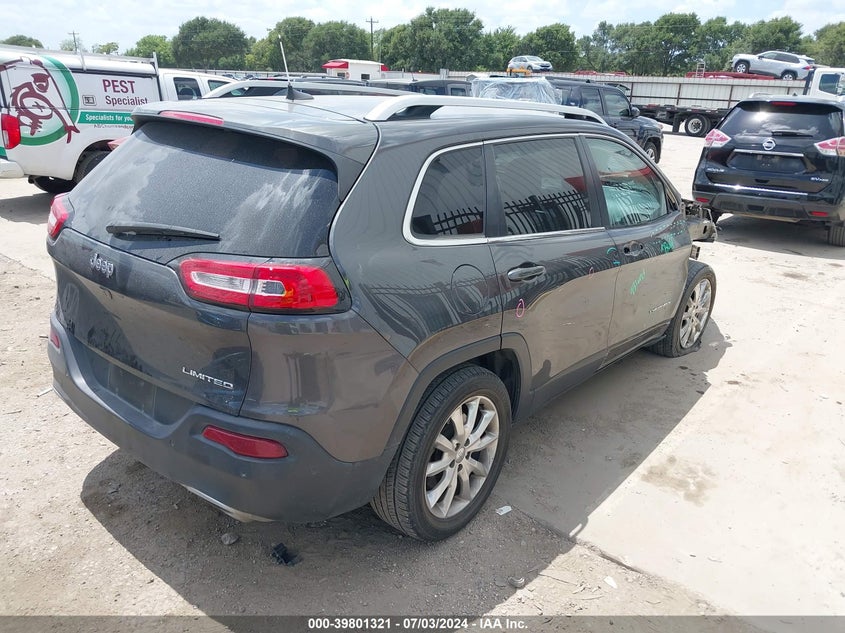 2016 JEEP CHEROKEE LIMITED - 1C4PJLDS0GW107064