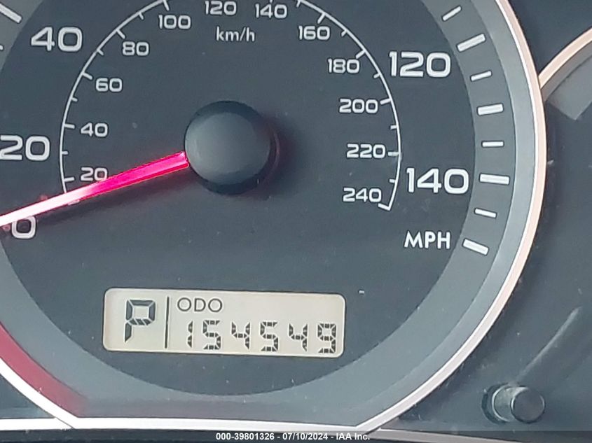 2008 Subaru Impreza 2.5I VIN: JF1GE616X8H518822 Lot: 39801326