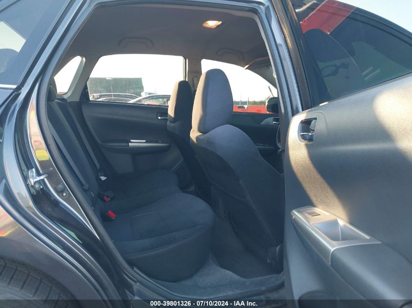 2008 Subaru Impreza 2.5I VIN: JF1GE616X8H518822 Lot: 39801326