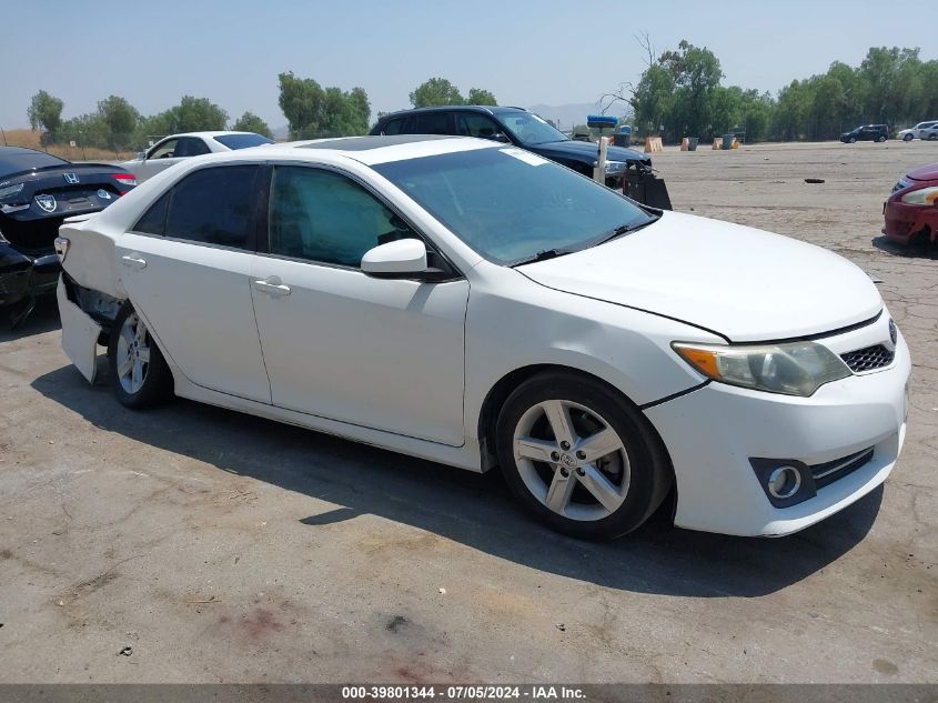 2014 Toyota Camry Se VIN: 4T1BF1FK1EU758737 Lot: 39801344