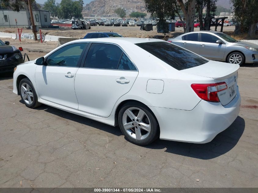 2014 Toyota Camry Se VIN: 4T1BF1FK1EU758737 Lot: 39801344