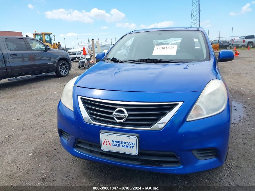 2013 Nissan Versa 1.6 Sv VIN: 3N1CN7AP2DL877703 Lot: 39801347