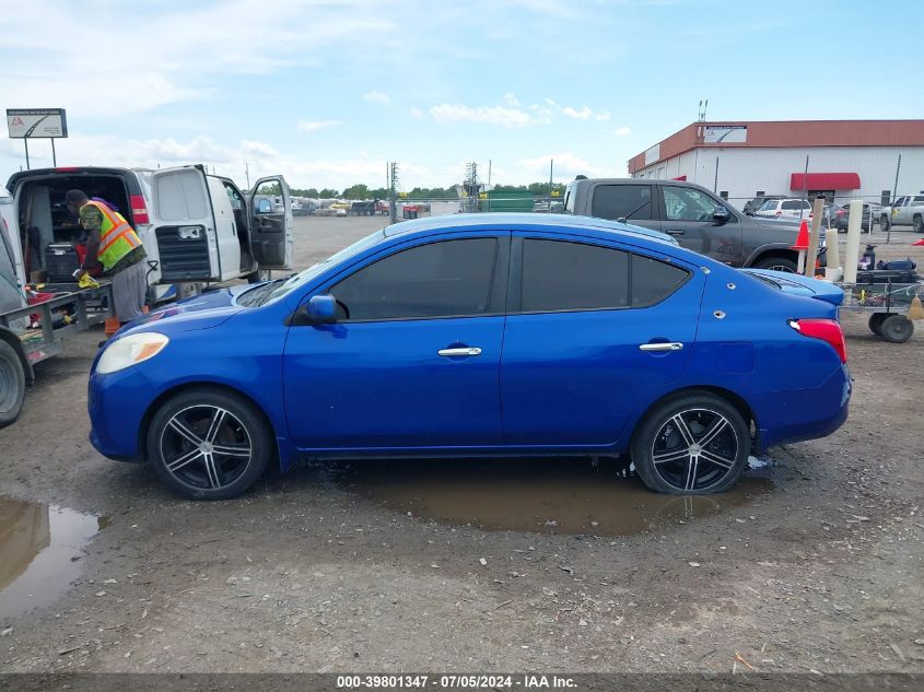 2013 Nissan Versa 1.6 Sv VIN: 3N1CN7AP2DL877703 Lot: 39801347