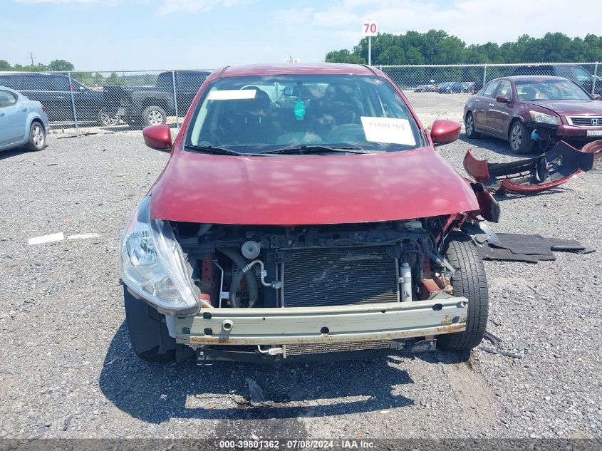 2018 Nissan Versa 1.6 Sv VIN: 3N1CN7AP9JL851725 Lot: 39801362