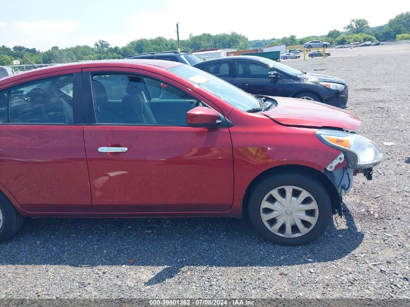 2018 Nissan Versa 1.6 Sv VIN: 3N1CN7AP9JL851725 Lot: 39801362