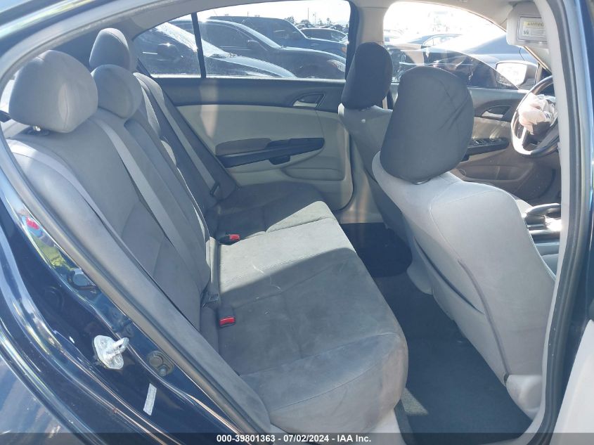 2011 Honda Accord 2.4 Lx-P VIN: 1HGCP2F47BA065053 Lot: 39801363