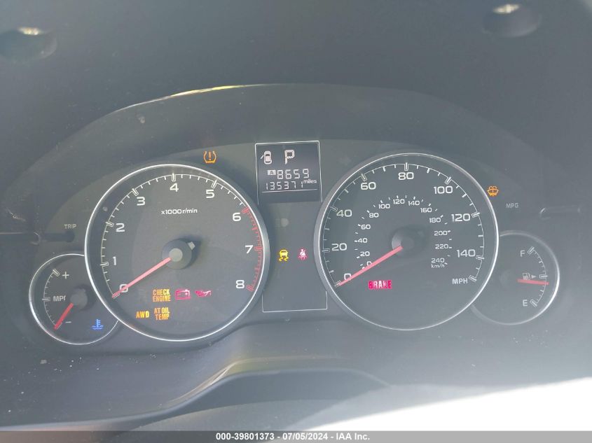 2013 Subaru Outback 2.5I Premium VIN: 4S4BRCBC4D3218725 Lot: 39801373