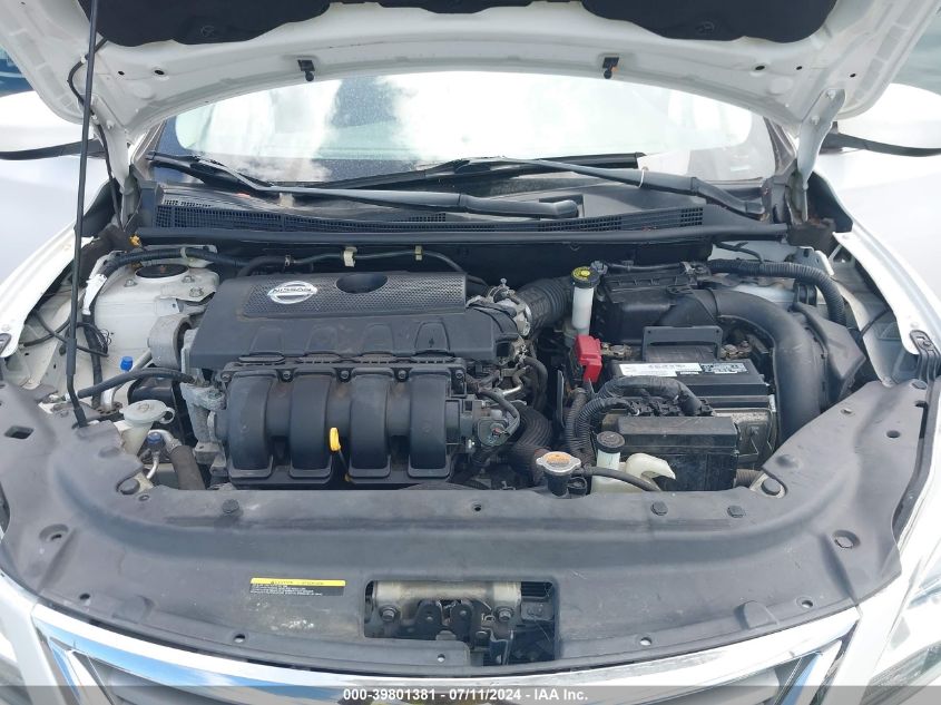 2014 Nissan Sentra S VIN: 3N1AB7AP9EL681825 Lot: 39801381