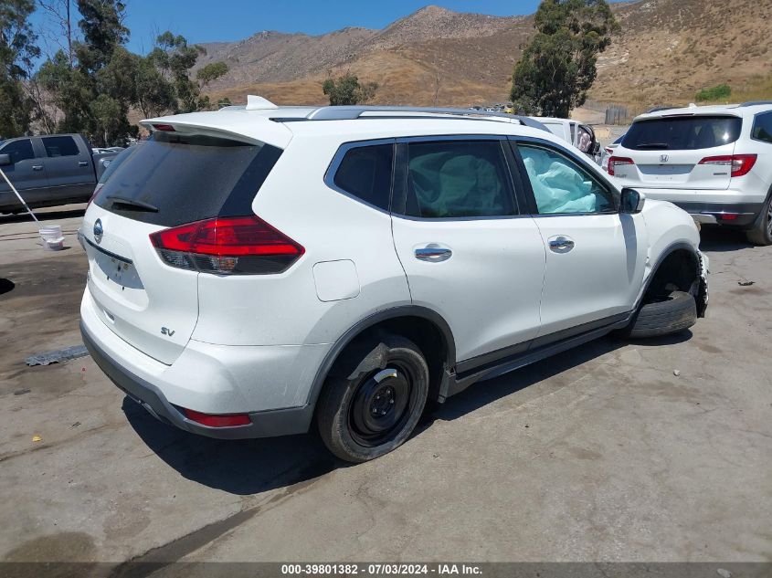 2017 Nissan Rogue Sv VIN: KNMAT2MT4HP523052 Lot: 39801382