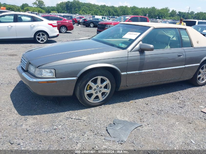 1998 Cadillac Eldorado Standard VIN: 1G6EL12Y4WU616049 Lot: 39801401