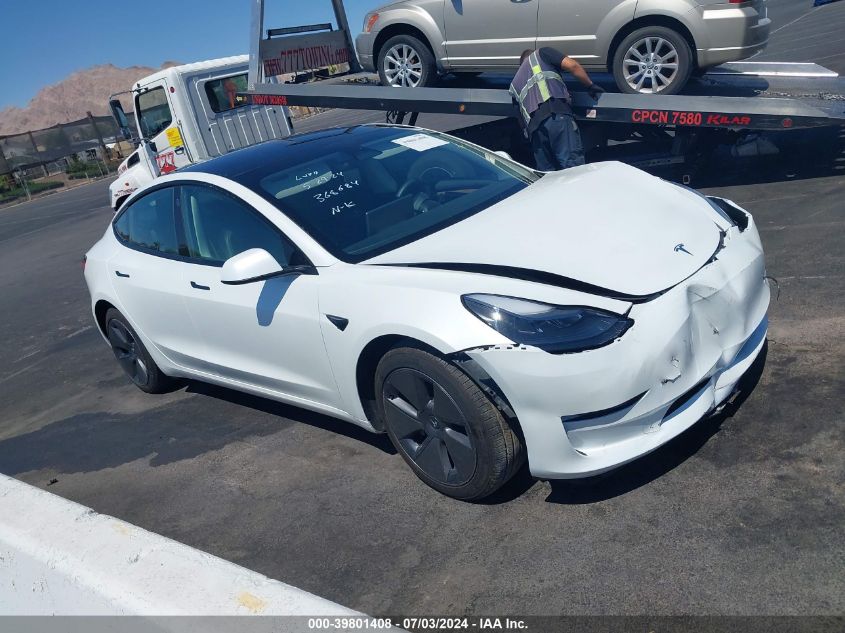 2023 TESLA MODEL 3 REAR-WHEEL DRIVE - 5YJ3E1EA1PF489882