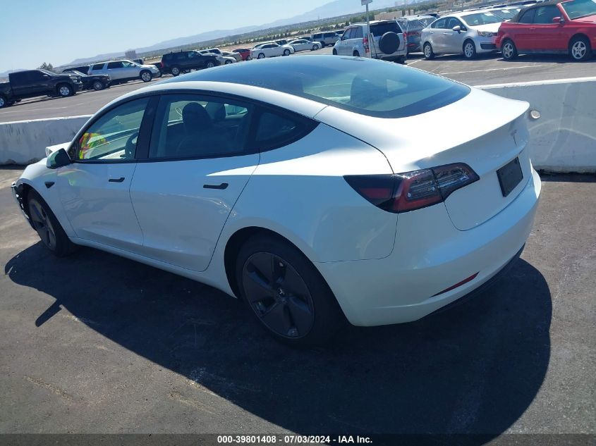 VIN 5YJ3E1EA1PF489882 2023 Tesla Model 3, Rear-Whee... no.3