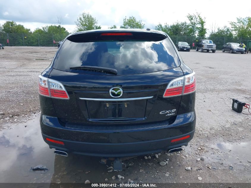 2012 Mazda Cx-9 Grand Touring VIN: JM3TB3DA0C0347397 Lot: 39801412