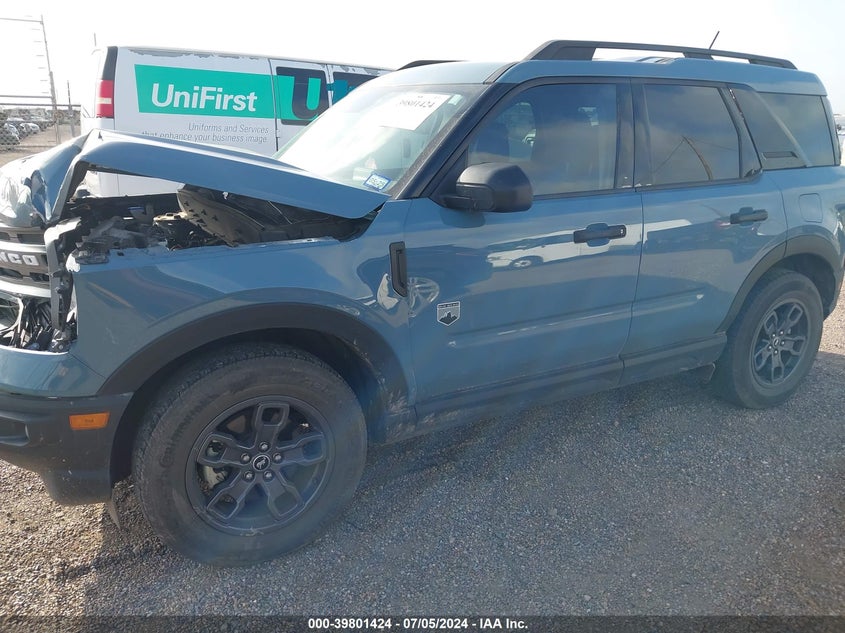 2023 FORD BRONCO SPORT BIG BEND - 3FMCR9B6XPRD71648