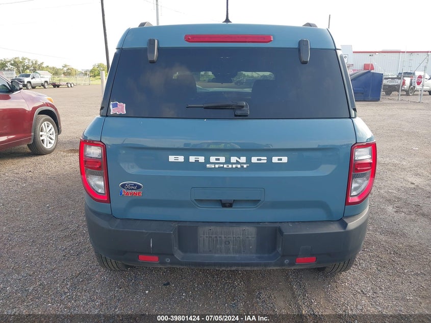 2023 FORD BRONCO SPORT BIG BEND - 3FMCR9B6XPRD71648
