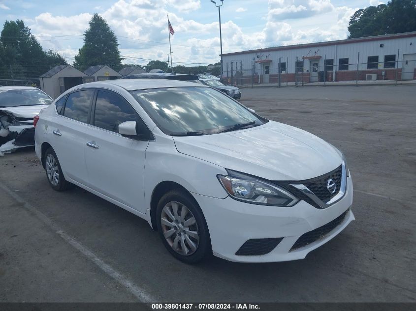 2016 Nissan Sentra S VIN: 3N1AB7APXGL683215 Lot: 39801437