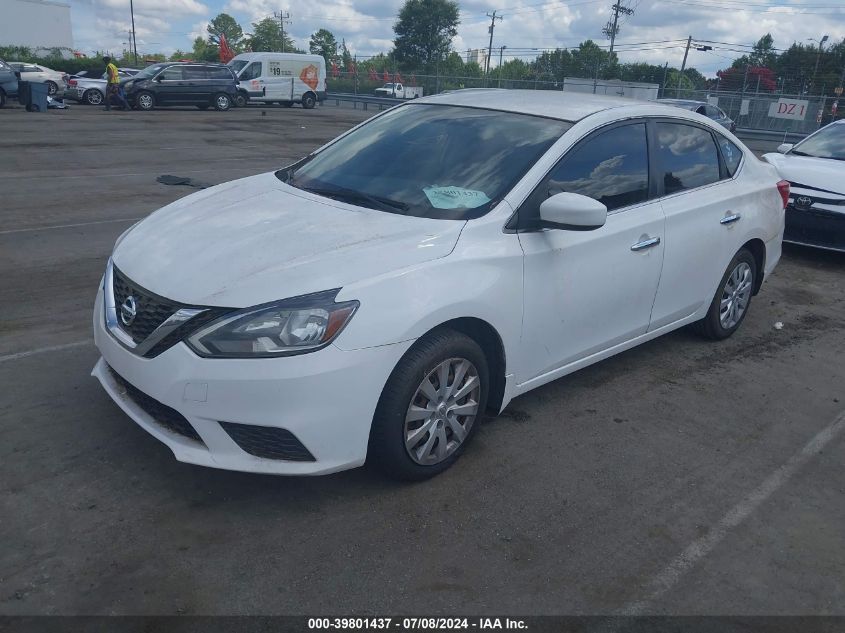 2016 Nissan Sentra S VIN: 3N1AB7APXGL683215 Lot: 39801437