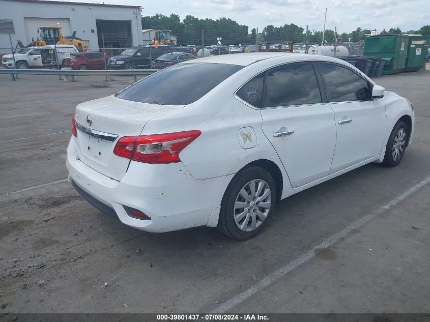 2016 Nissan Sentra S VIN: 3N1AB7APXGL683215 Lot: 39801437