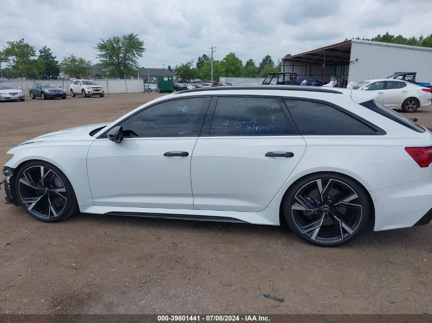 2021 Audi Rs 6 Avant Tfsi Quattro Tiptronic VIN: WUA1CBF28MN909860 Lot: 39801441