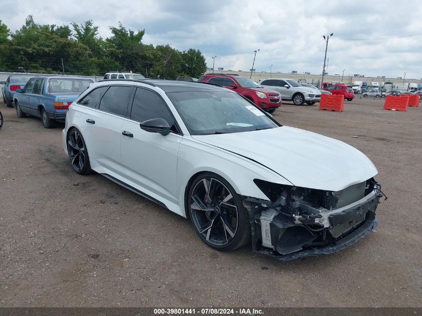 2021 Audi Rs 6 Avant Tfsi Quattro Tiptronic VIN: WUA1CBF28MN909860 Lot: 39801441