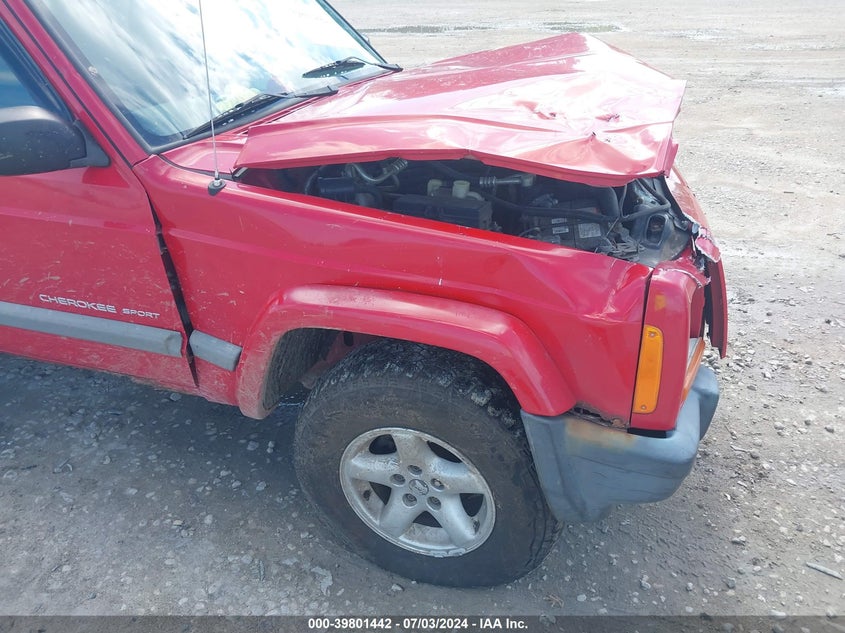 2001 Jeep Cherokee Sport VIN: 1J4FF48S61L564459 Lot: 39801442