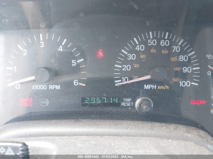 2001 Jeep Cherokee Sport VIN: 1J4FF48S61L564459 Lot: 39801442