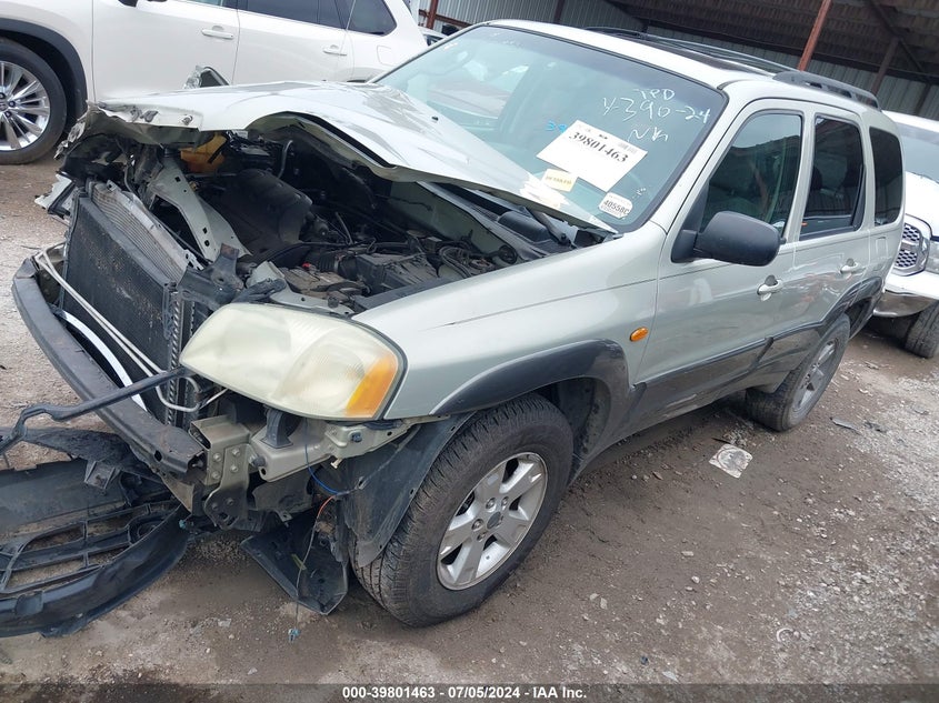 2004 Mazda Tribute Lx V6 VIN: 4F2YZ04164KM15863 Lot: 39801463