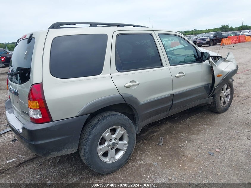2004 Mazda Tribute Lx V6 VIN: 4F2YZ04164KM15863 Lot: 39801463