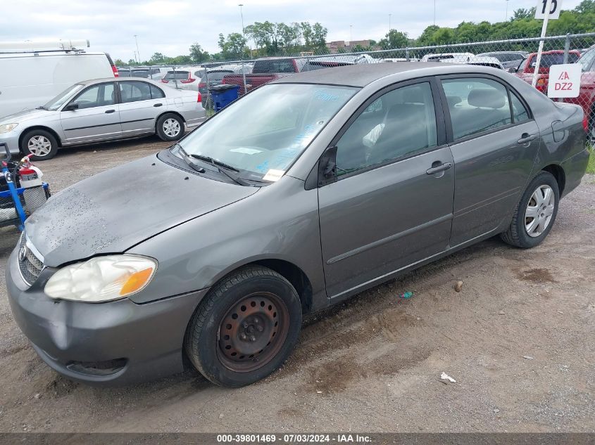 2008 Toyota Corolla Le VIN: 2T1BR32E88C911431 Lot: 39801469