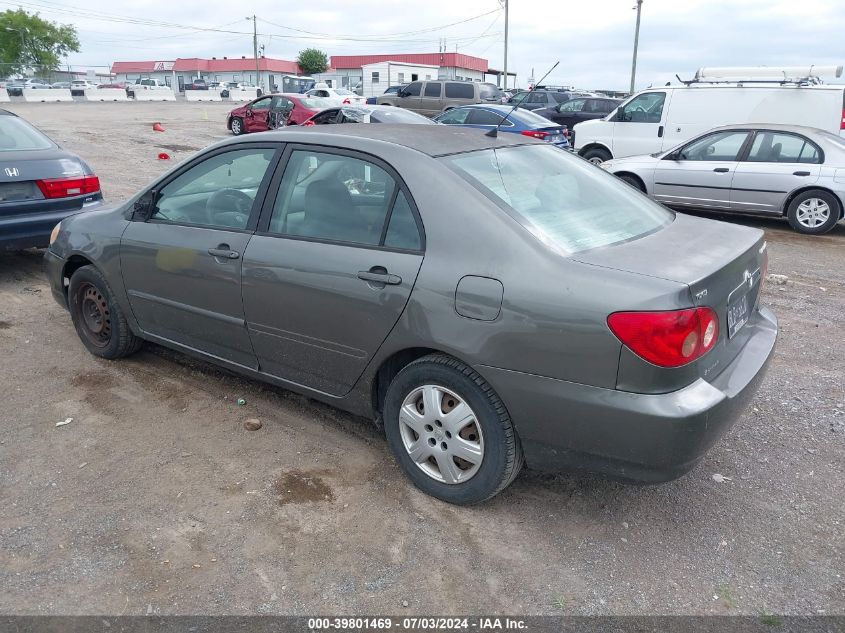 2008 Toyota Corolla Le VIN: 2T1BR32E88C911431 Lot: 39801469